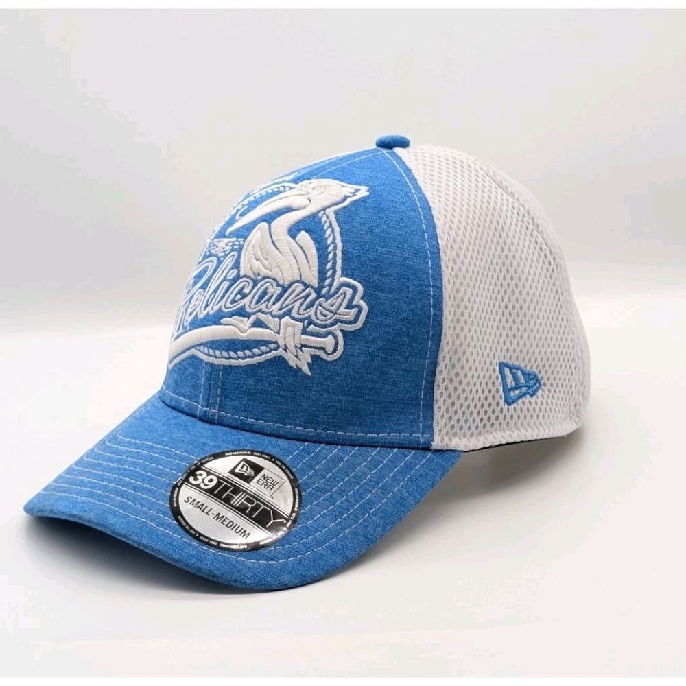 Myrtle Beach Pelicans Hat Cap Stretch Flex Fit Size S/M New Era 39Thirty MiLB